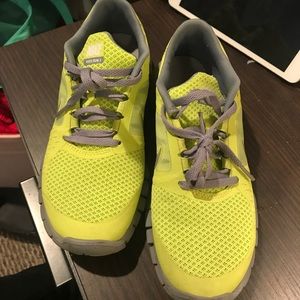 Neon green nikes
